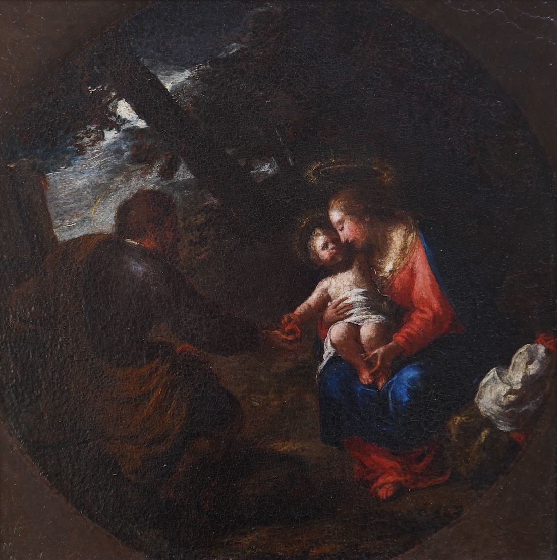 Circle of Francesco Albani, Italian (1578-1660), ‘The Holy Family in a wooded landscape’